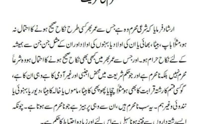 محرم کی تعریف